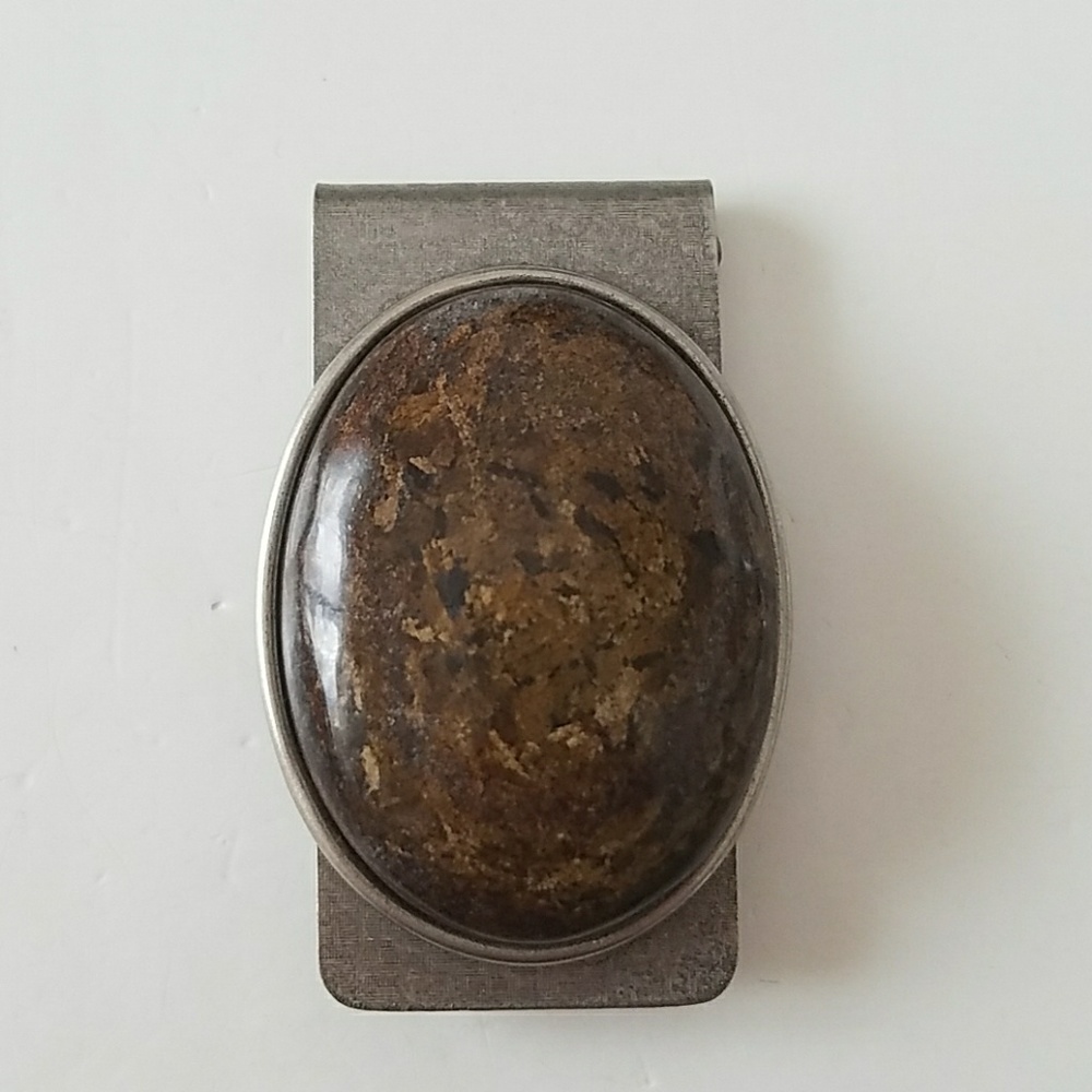 GASOLINE GLAMOUR money clip bronzite